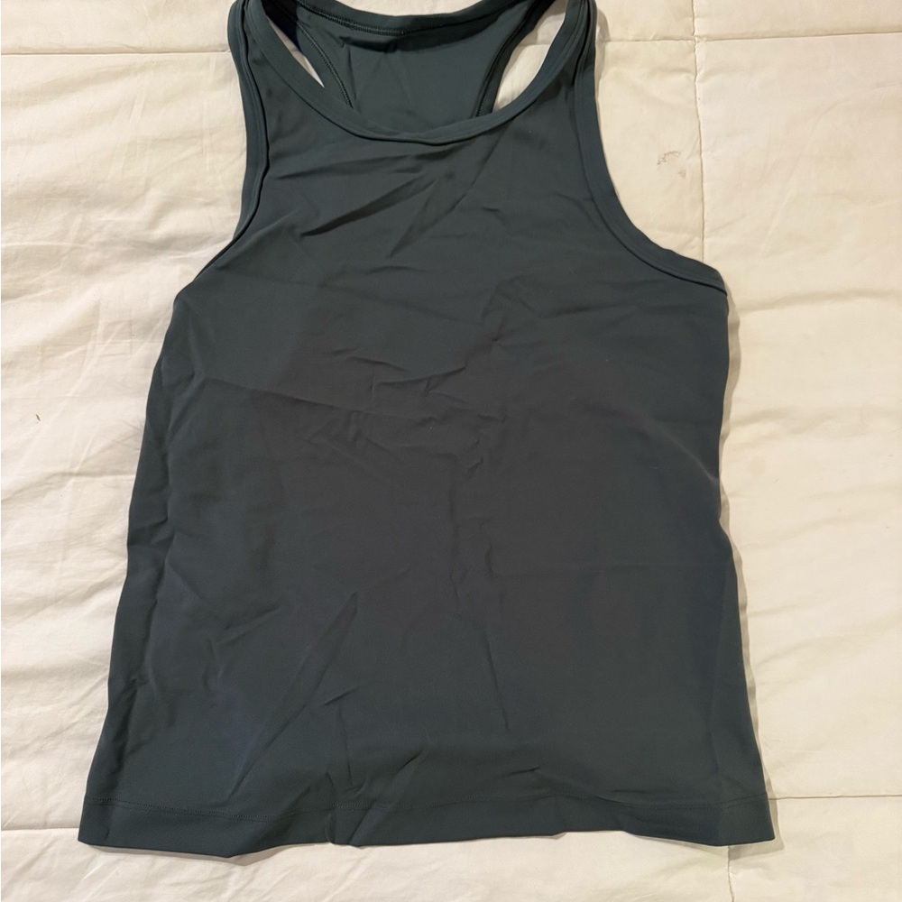 lululemon Align™ Waist-Length Racerback Tank Top - dark green